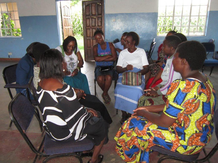 Women meeting in March 2014